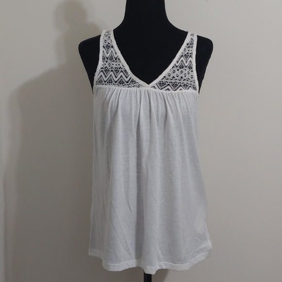 Jacqueline Dr Tong lace tank - Picture 1 of 7